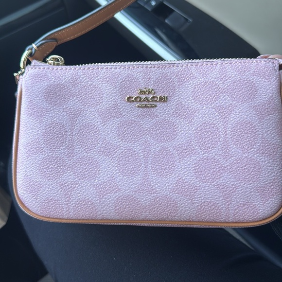 Coach Nolita 19 In Signature Canvas Powder Pink - Picture 3 of 5